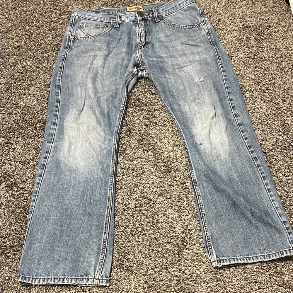 men’s wrangler 20X bootcut jeans